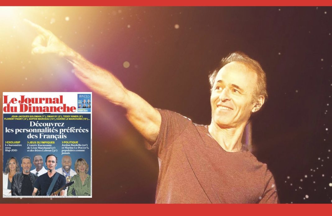 Jean Jacques Goldman - JDD - classement - personnalité préférée -