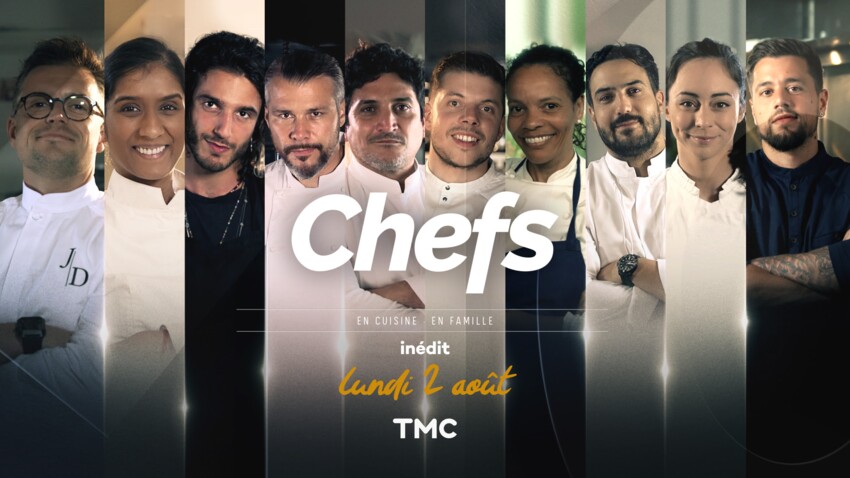 Chefs en cuisine et en famille, TMC - 