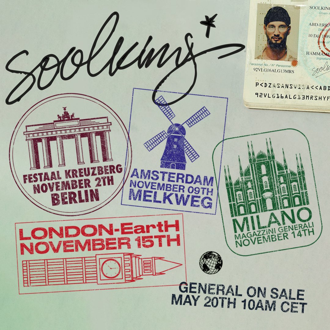 Soolking - Sans visa tour - sans visa -