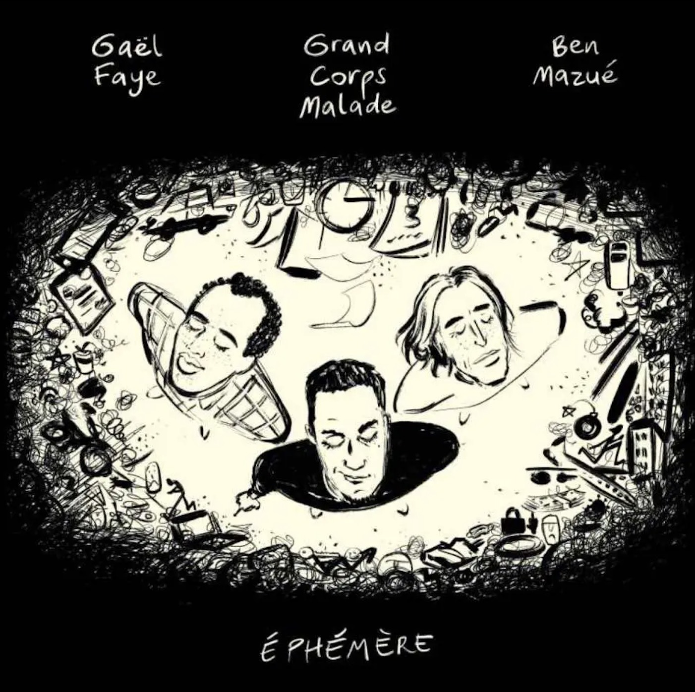 Grand corps malade - Gaël faye - Ben Mazué - on a pris le temps - éphémère - 