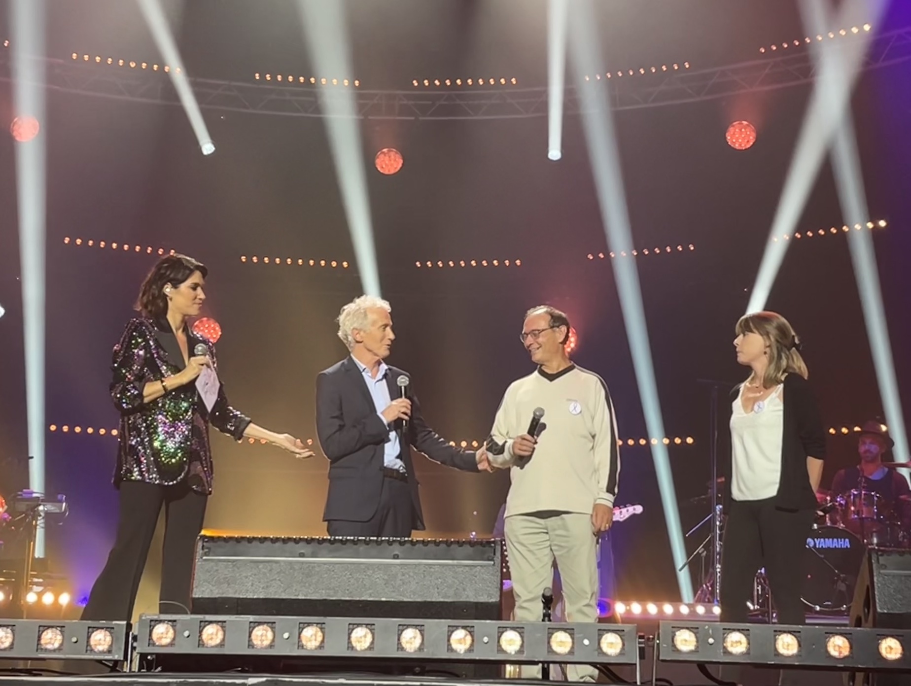 Leurs voix pour l'espoir - Olympia - Laurie Cholewa - Fondation ARCAD - Professeur Hammel -