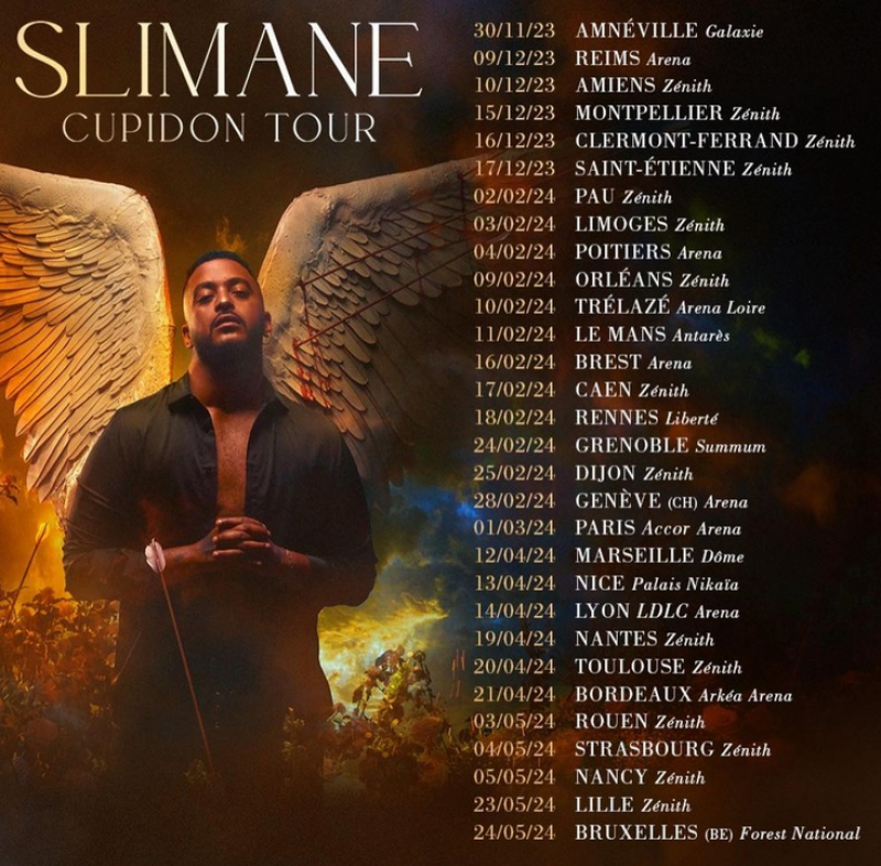 Slimane - cupidon tour -