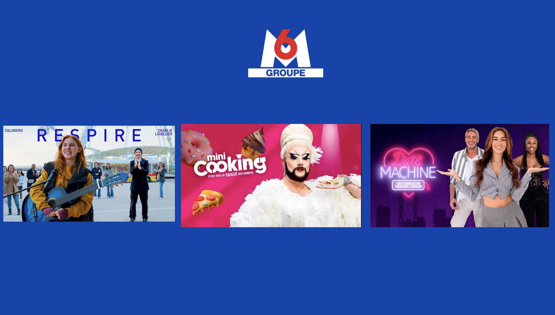 Groupe M6 - rentrée 2023 2024 - fiction programmes originaux