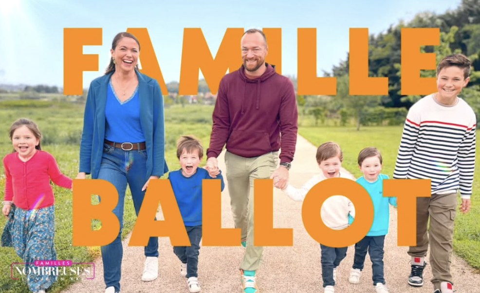 Familles nombreuses xxl - famille Ballot -