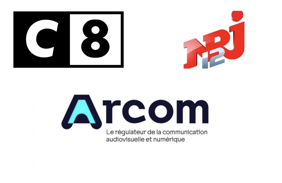 Arcom - C8 - NRJ12 - suppression - TNT -