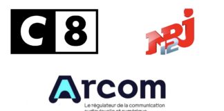 Arcom - C8 - NRJ12 - suppression - TNT -